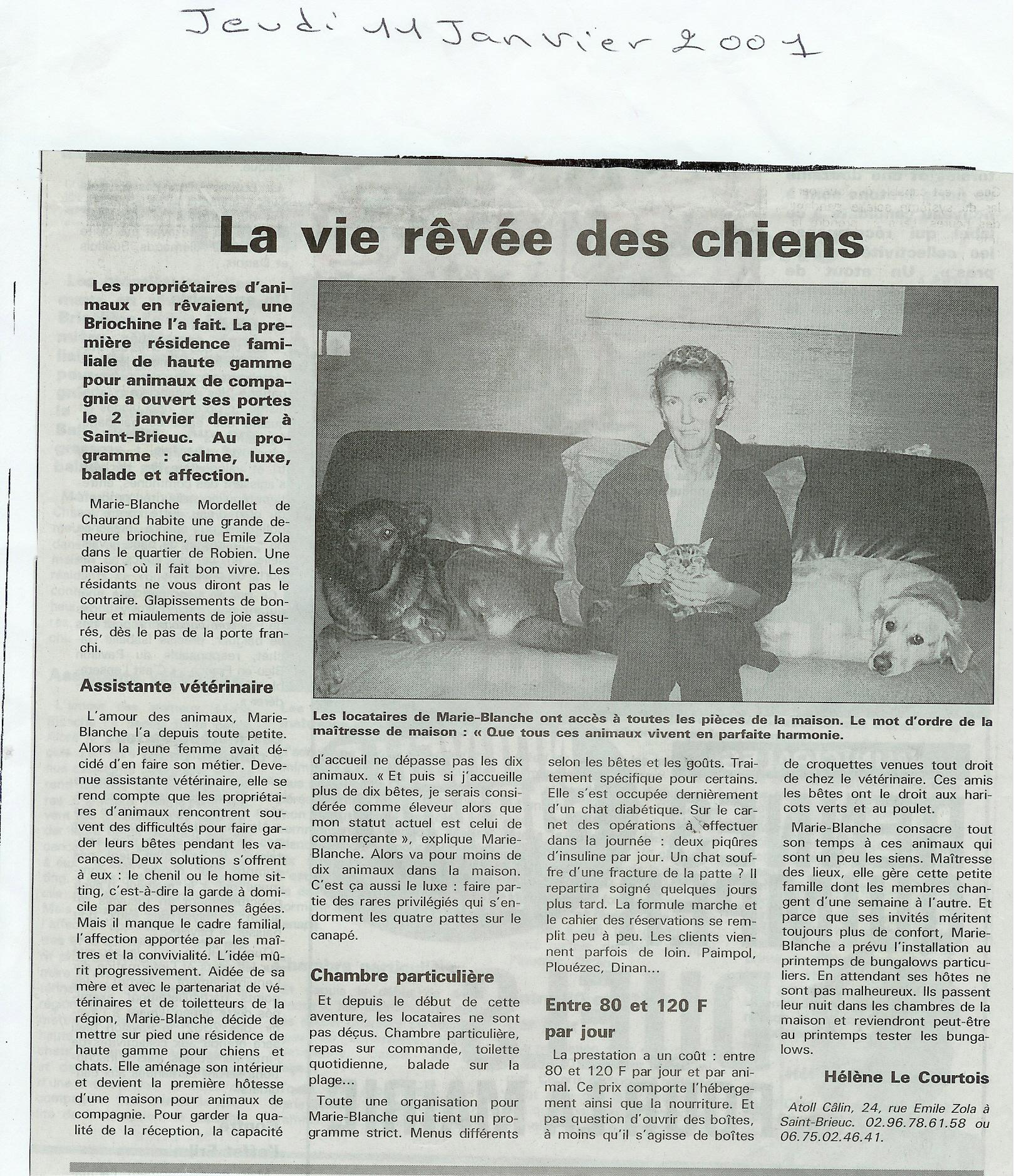 le  telegrame 1101 2001